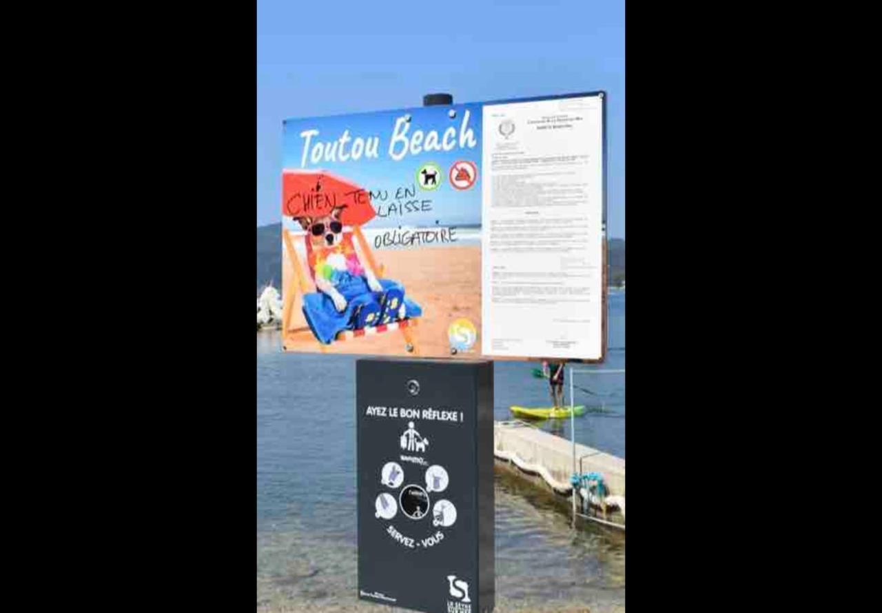 Charmant Studio Dans Villa - Jardin Privatif . La Seyne-sur-Mer Esterno foto